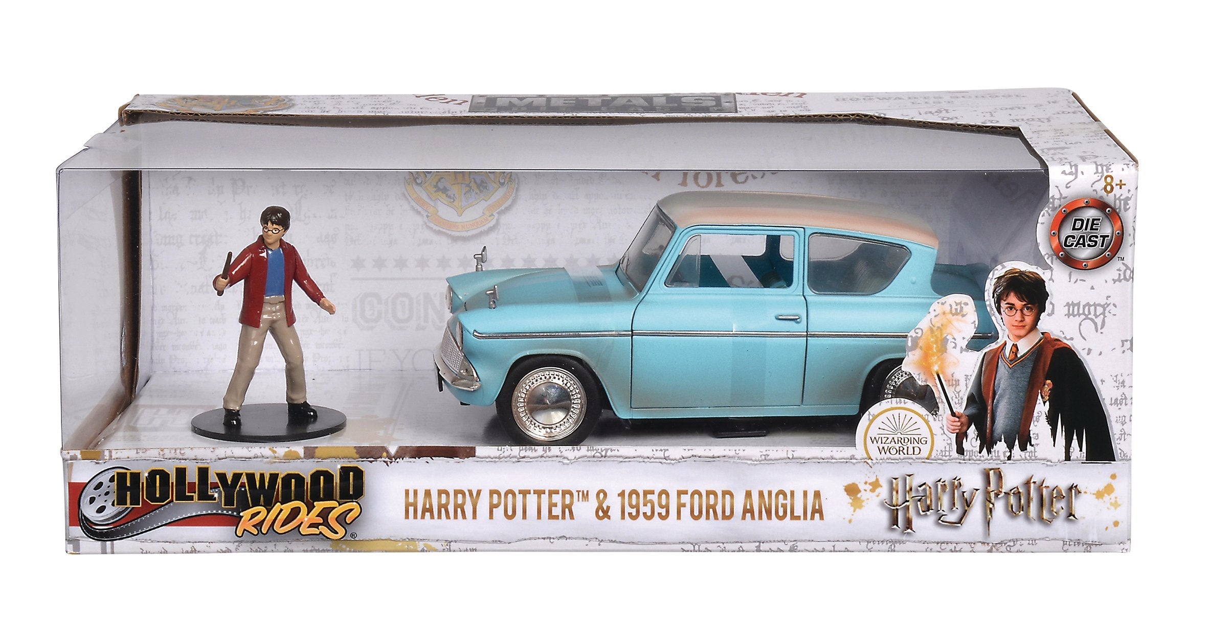 Set Coche Ford Anglia + Figura Harry Potter