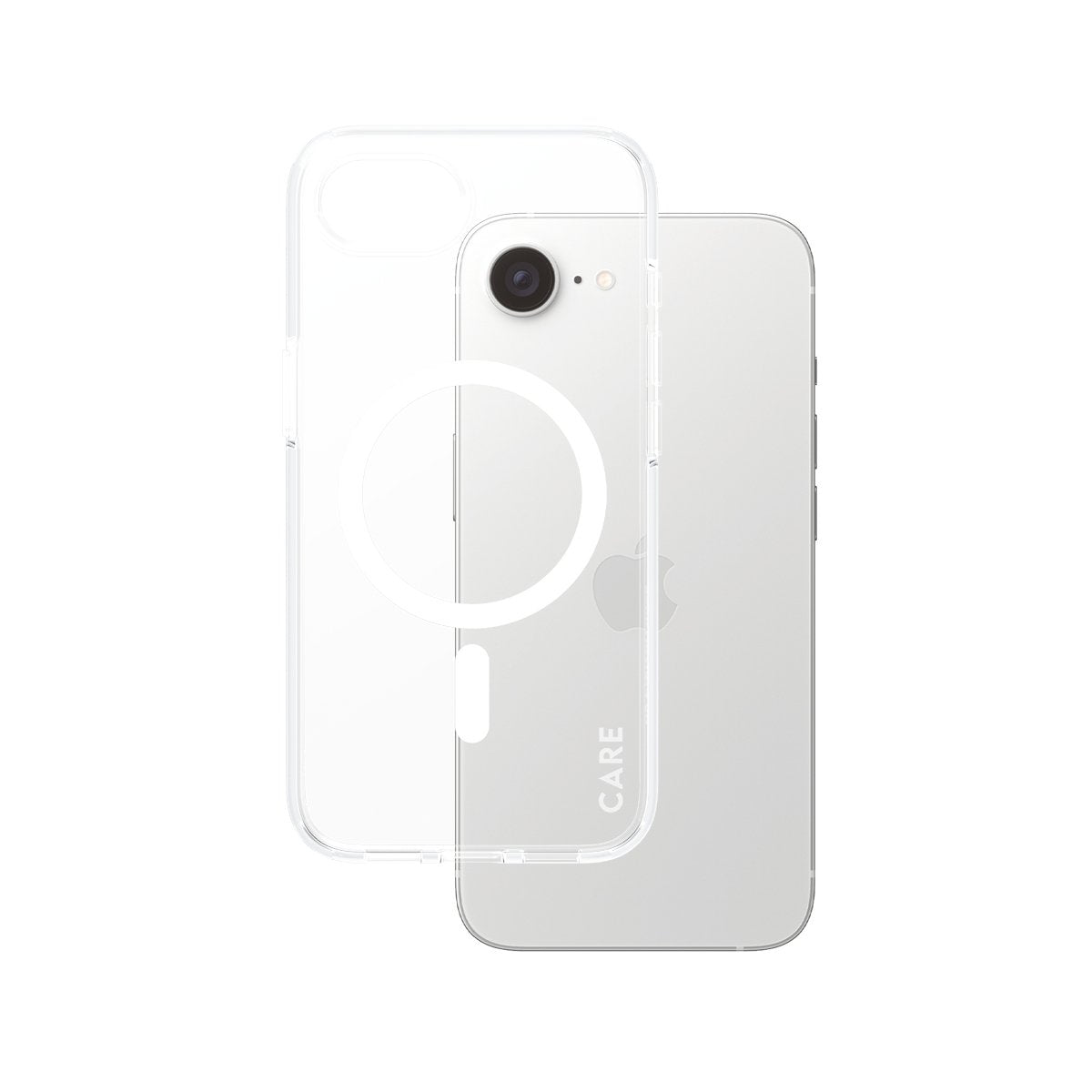 EAN 5715685021022 - PanzerGlass CARE™ by ® Urban Combat Case Transparent w. White Qi Compatible iPhone 16e funda para teléfon imagen 1