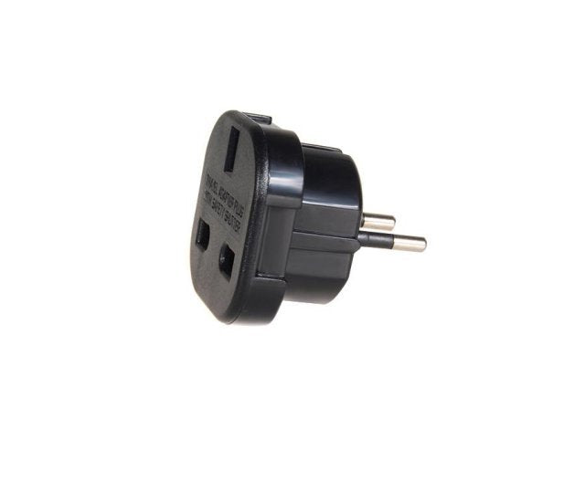 EAN 5902211100287 - Maclean MCE72 adaptador de enchufe eléctrico Tipo C (Europlug) Tipo G (RU) Negro imagen 3