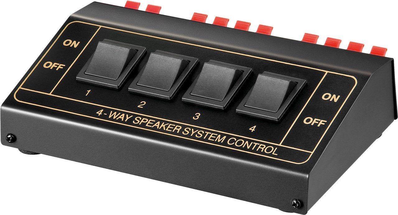 Goobay 11934 Interruptor De Sonido Negro