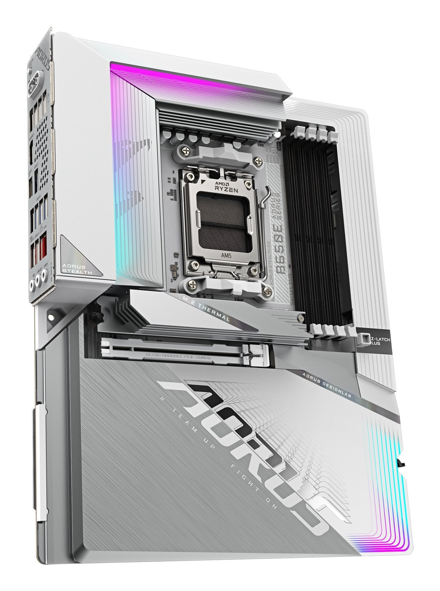 EAN 4719331863777 - GIGABYTE B650E AORUS STEALTH ICE placa base AMD B650 Zócalo AM5 ATX imagen 3