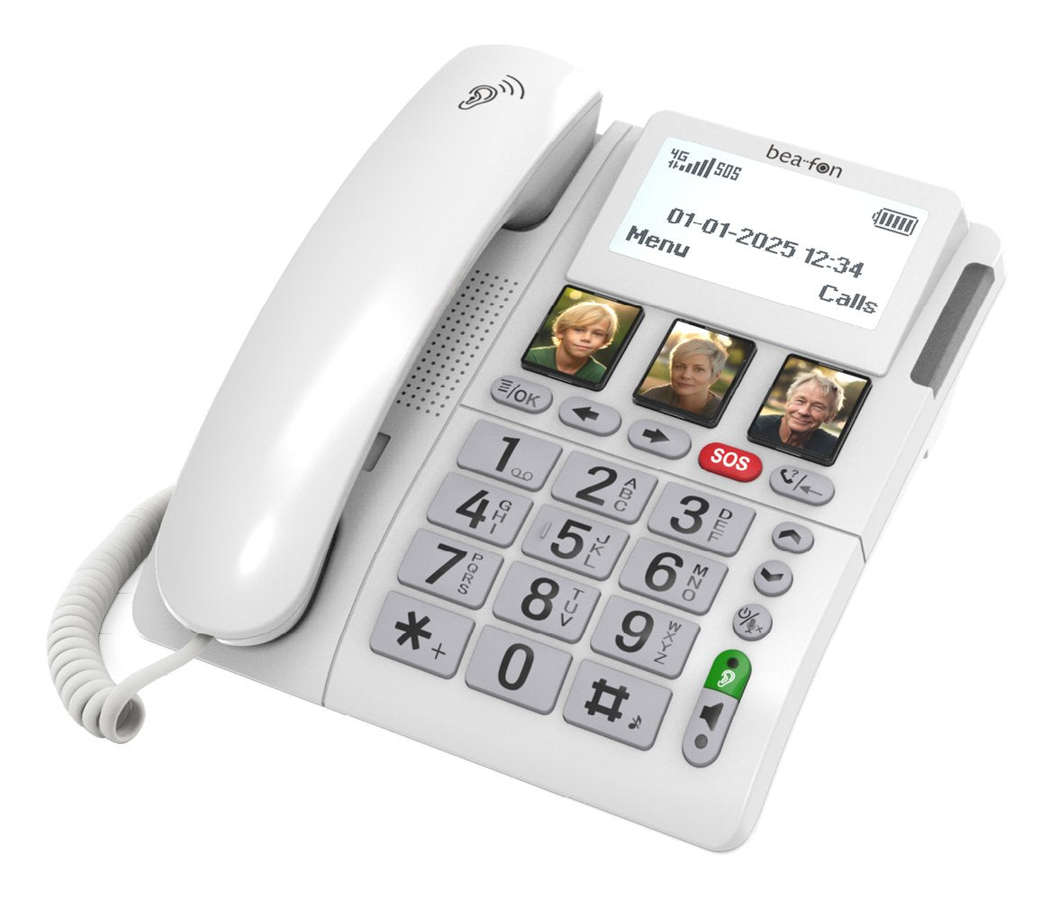EAN 9120124822317 - Beafon ML10 LTE Teléfono inteligente Identificador de llamadas Blanco imagen 1