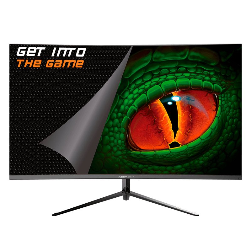 EAN 8435099533320 - KeepOut XGM24CV3 pantalla para PC 60,5 cm (23.8") 1920 x 1080 Pixeles Full HD Negro imagen 1