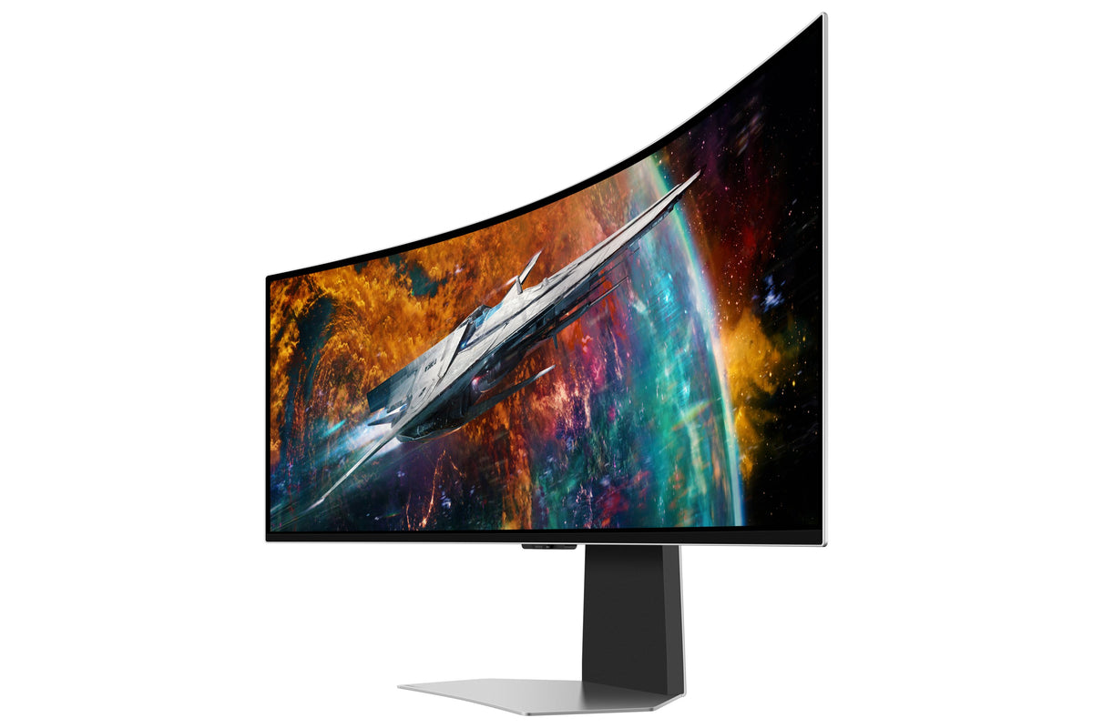 EAN 8806094972566 - Samsung G95SC pantalla para PC 124,5 cm (49") 5120 x 1440 Pixeles Dual QHD OLED Plata imagen 4