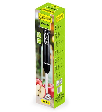 EAN 4820096559604 - Feel Maestro MR-511 licuadora Batidora de vaso 500 W Negro imagen 3