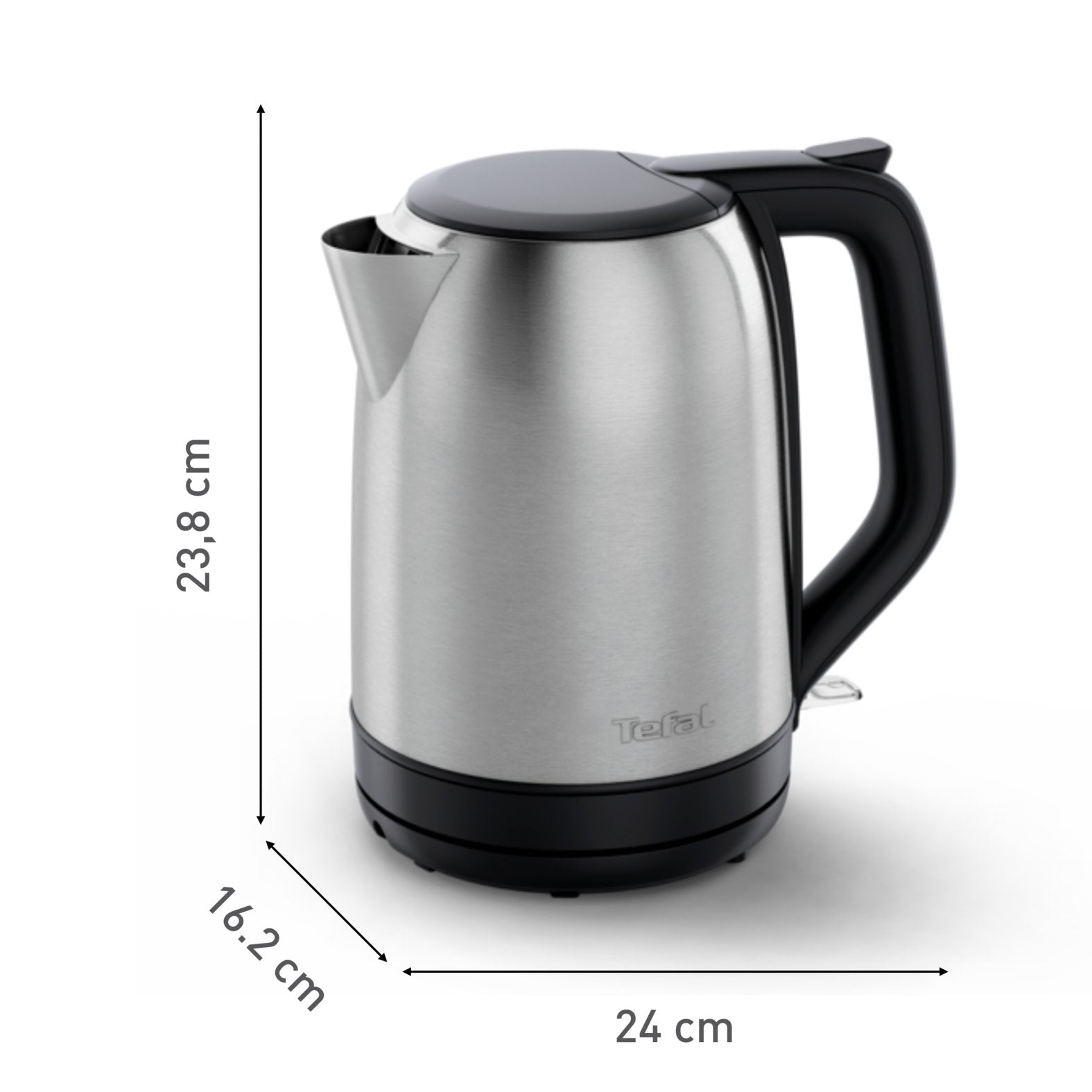 Tefal Ko5s0de Subito (Edelstahl/Negro, 2.400 Watt, 1,7 Liter) Ko5s0de