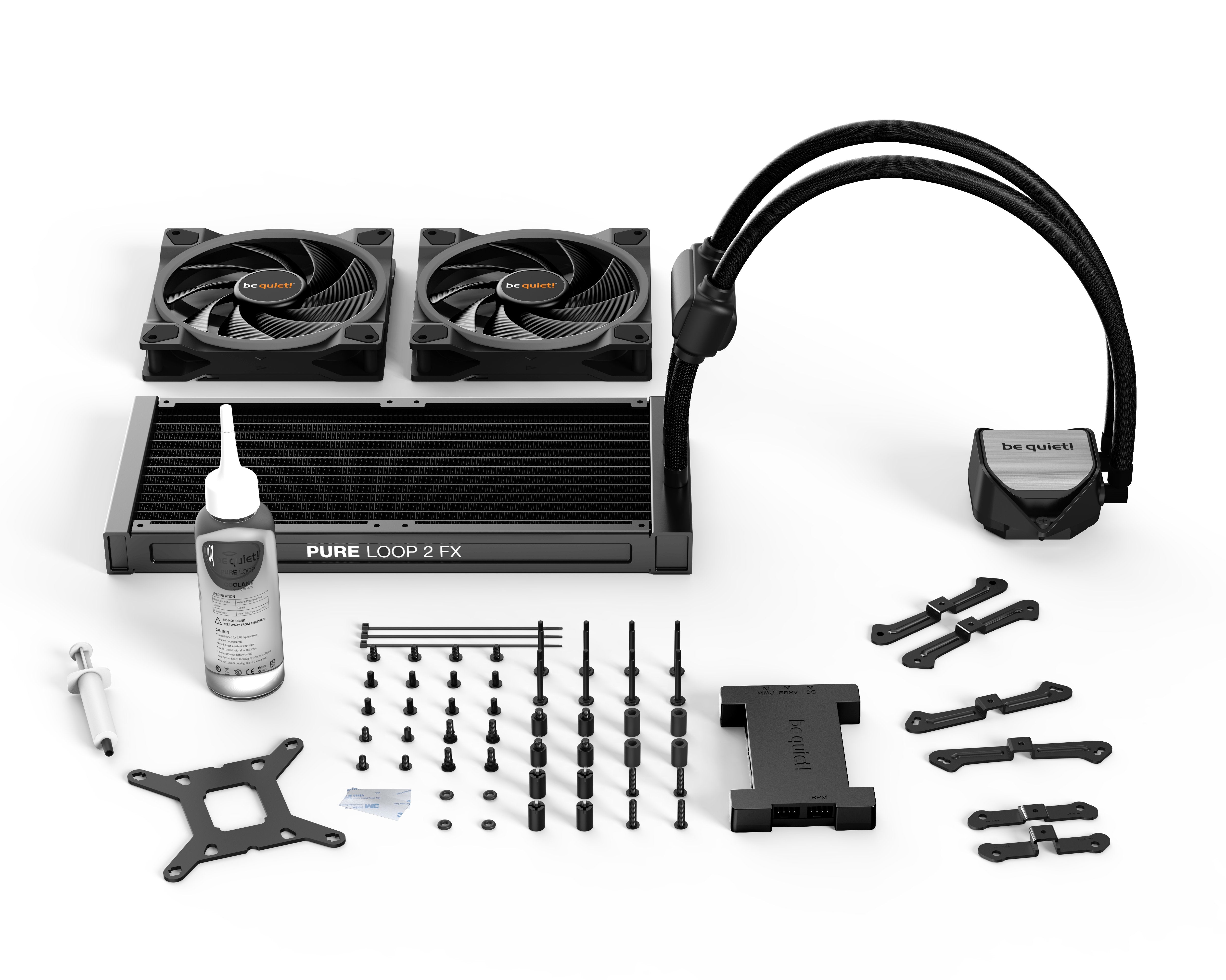 EAN 4260052189030 - be quiet! Pure Loop 2 FX 280mm Procesador Sistema de refrigeración líquida todo en uno 14 cm Negro 1 piez imagen 5