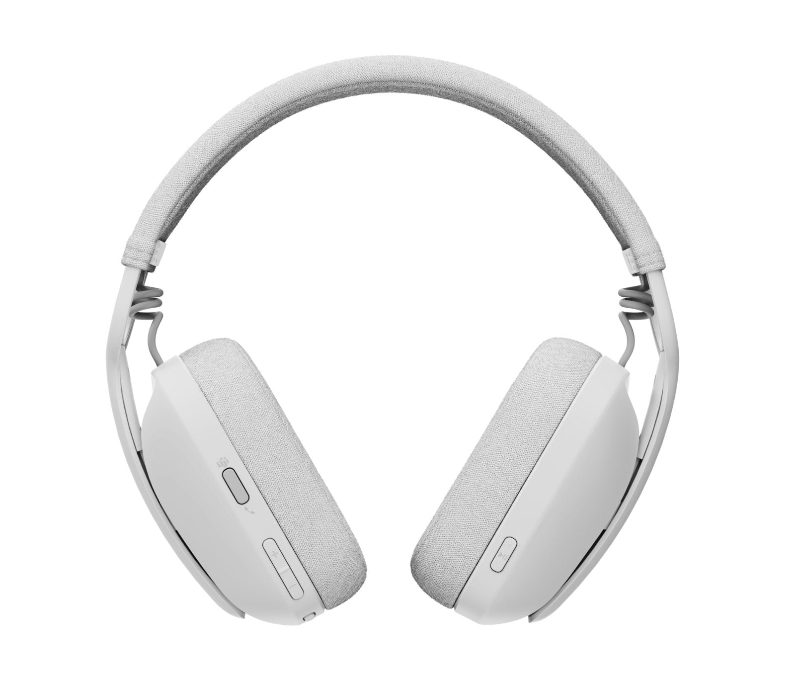 Auricular Logitech Zone Vibe Wireless Bluetooth Inalámbrico Usb-C A Través De Adaptador Bluetooth Blanco Hueso Certificado Para Equipos De Microsoft