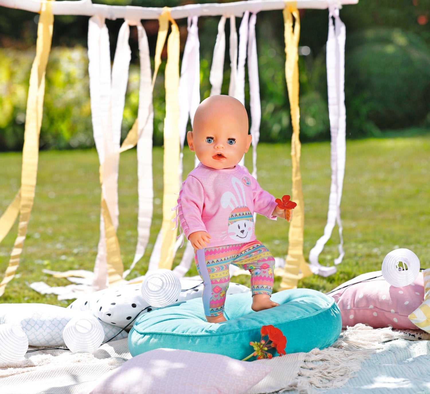 EAN 4001167830178 - BABY born Trendy Rabbit Pullover Outfit Juego de ropita para muñeca imagen 4