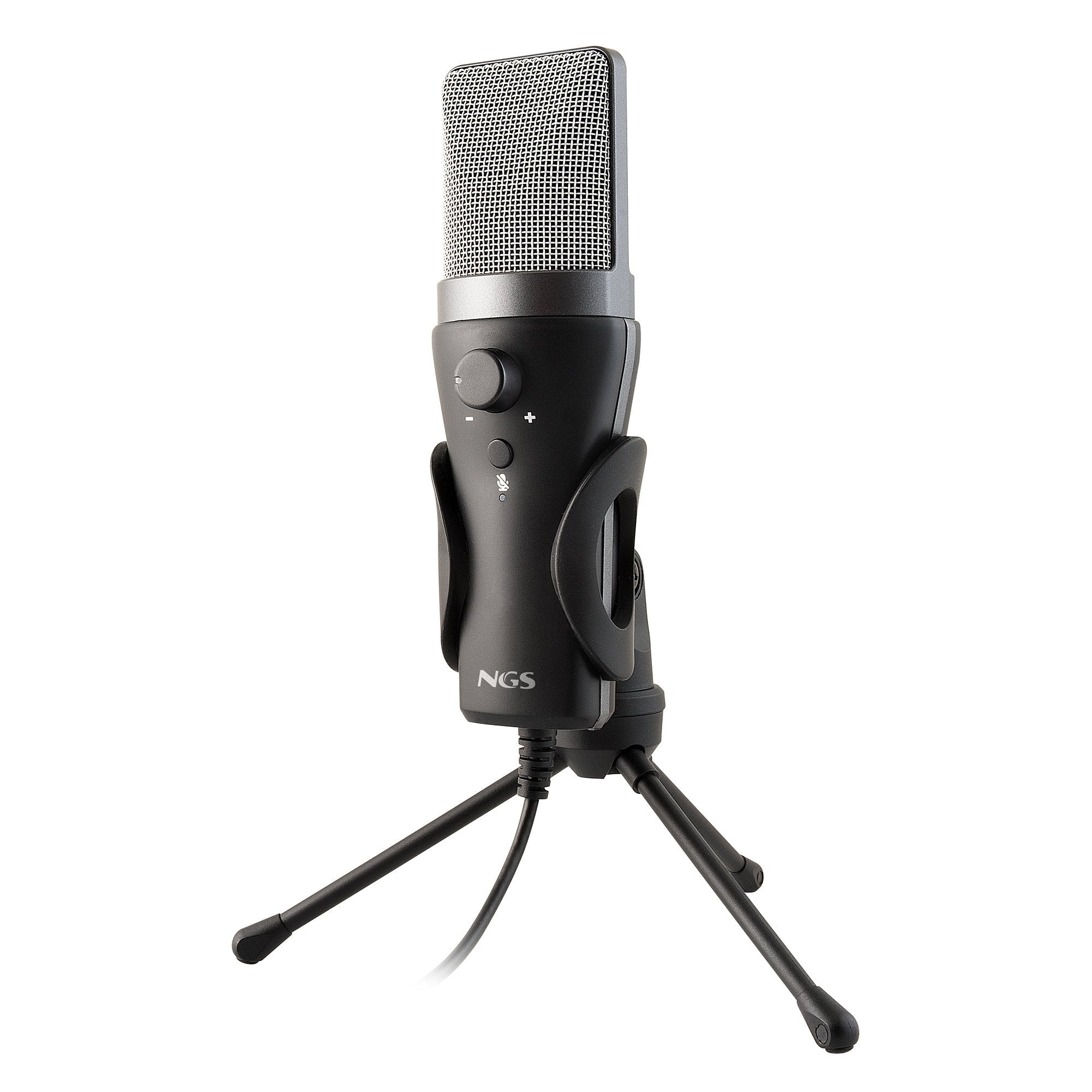 EAN 8435430626988 - NGS MS120 USB Negro Micrófono para crear podcasts imagen 6