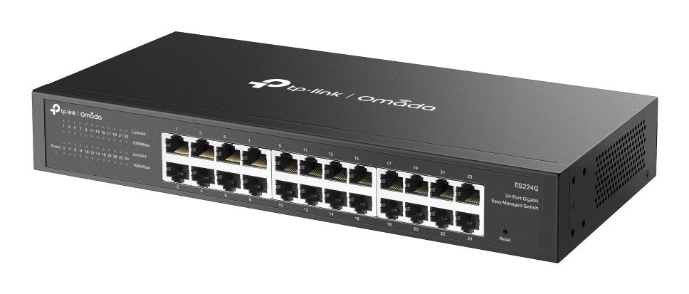 EAN 1210002600705 - TP-Link Omada ES224G switch Gestionado L2 Gigabit Ethernet (10/100/1000) Negro imagen 3