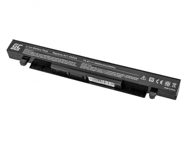 Green Cell Batería Para Asus A450 A550 R510 X550 / 14,4v 3400mah