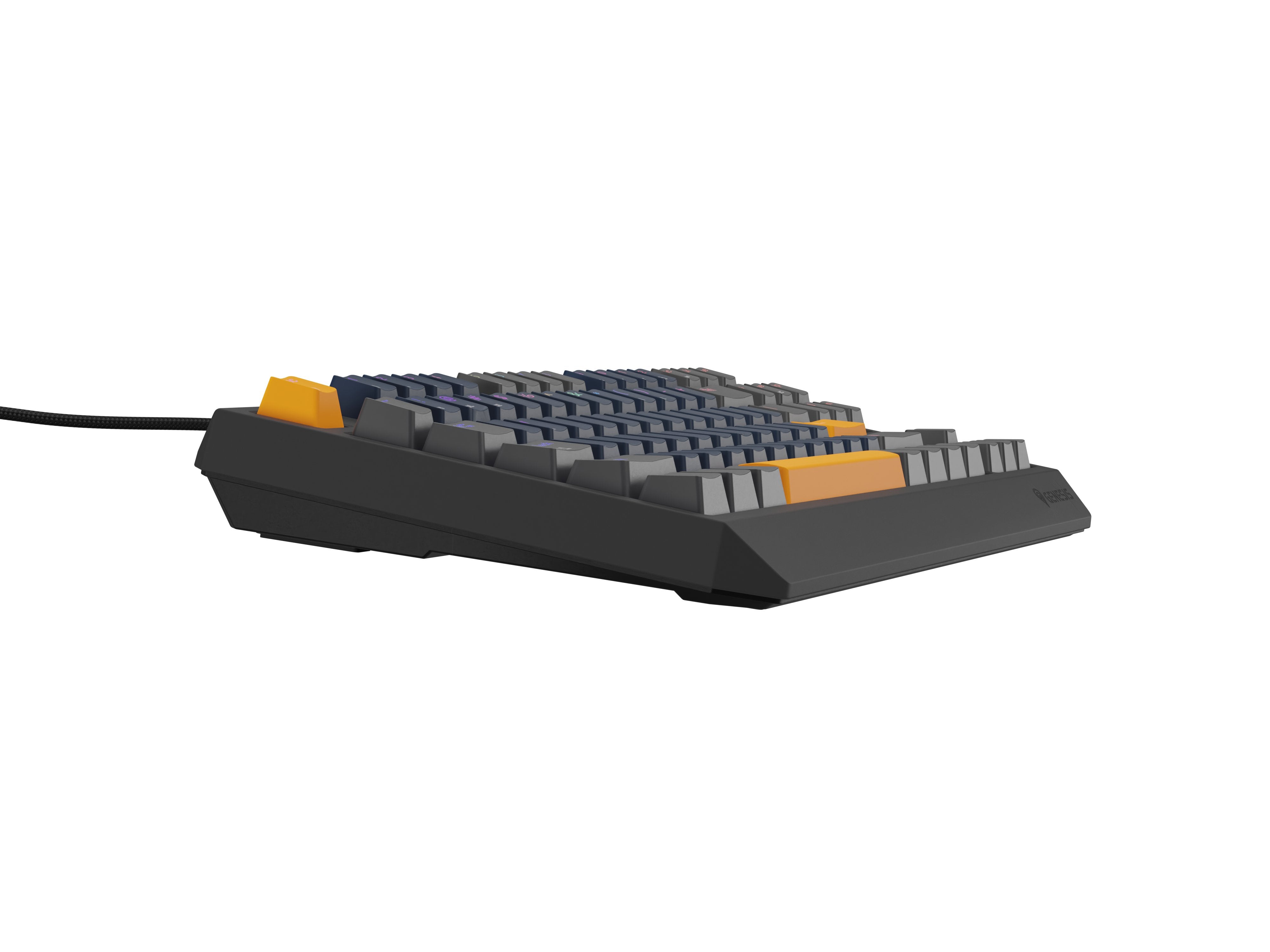 EAN 5901969444445 - GENESIS THOR 230 TKL teclado Juego USB + RF Wireless + Bluetooth QWERTY Negro, Azul, Gris, Naranja imagen 7