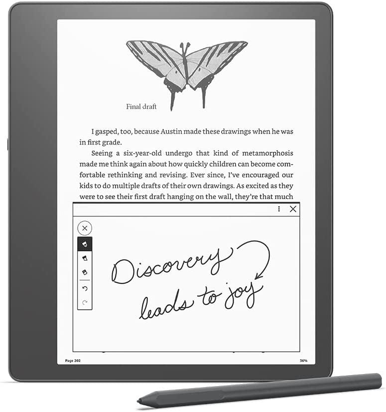 Amazon Kindle Scribe 10,2" 16gb Premium Pen Negro