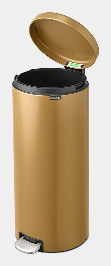 EAN 8710755238765 - Brabantia 238765 cubo de basura Alrededor Acero Oro imagen 3