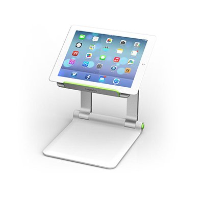 EAN 0745883638444 - Belkin B2B118 mueble y soporte para dispositivo multimedia Verde, Plata Tableta Carro para administración imagen 1