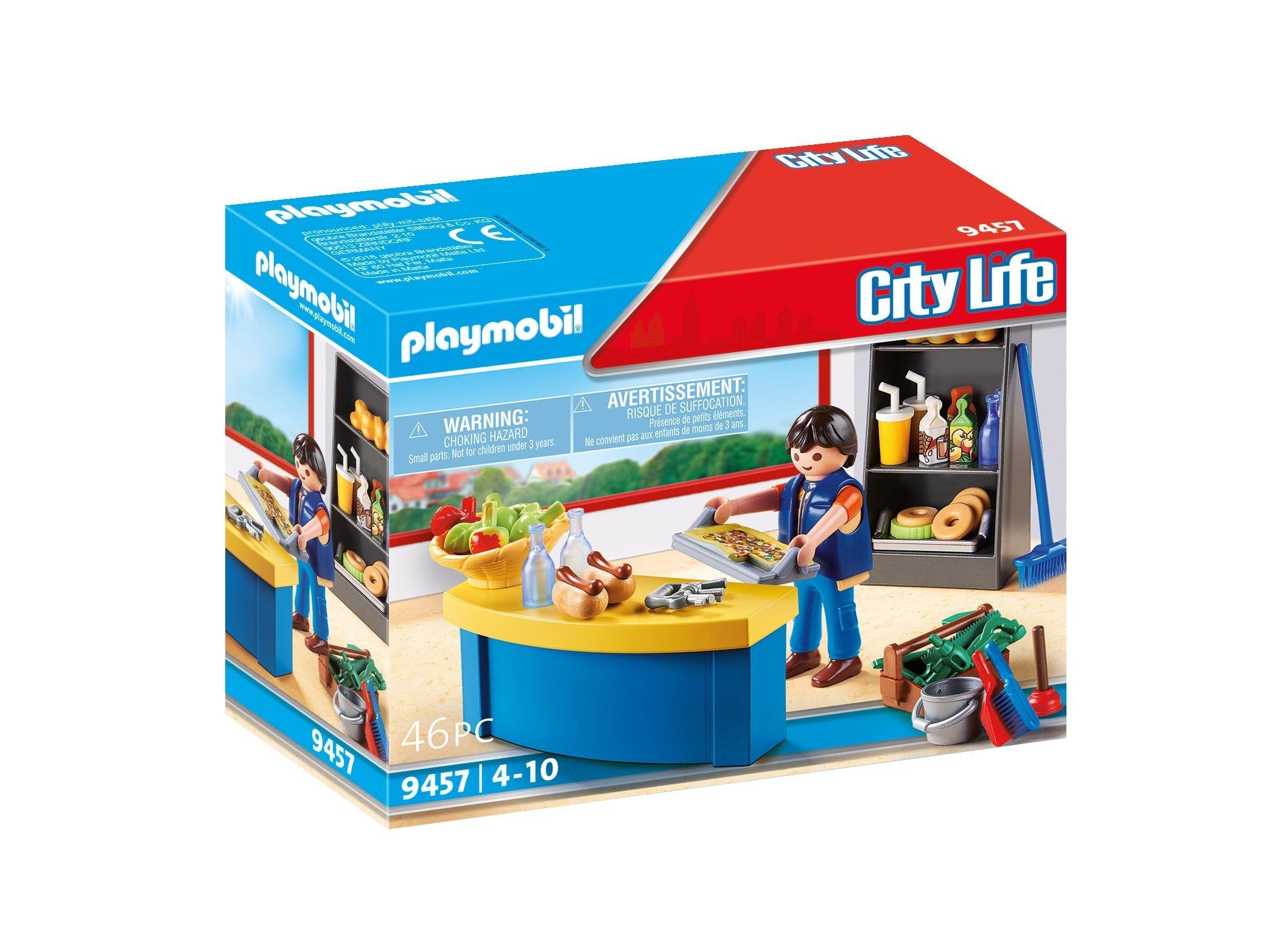 Playmobil 9457 - City Life - Supervisor Con Tienda - Nuevo Para 2019