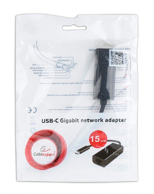 EAN 8716309097673 - Gembird A-CM-LAN-01 adaptador y tarjeta de red Ethernet 1000 Mbit/s imagen 2