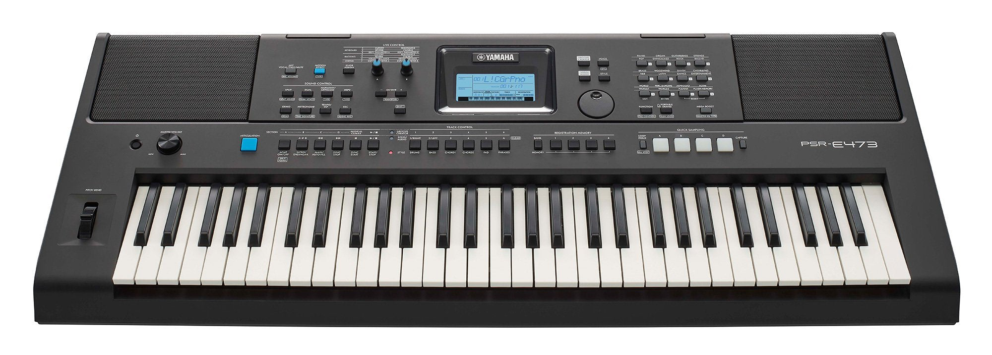 Yamaha Psr-E473 Sintetizador Sintetizador Digital 61 Negro