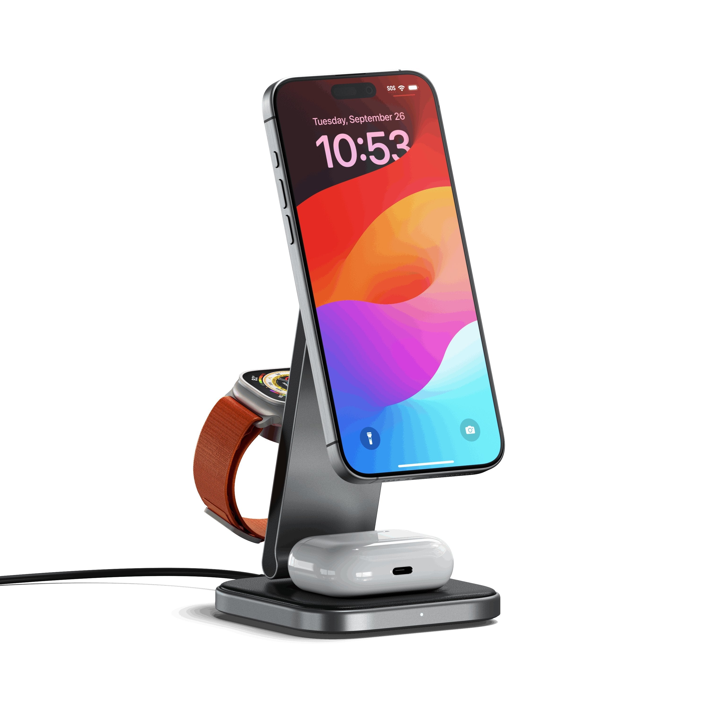 3-In-1 Foldable Qi2 Wireless Charging Stand