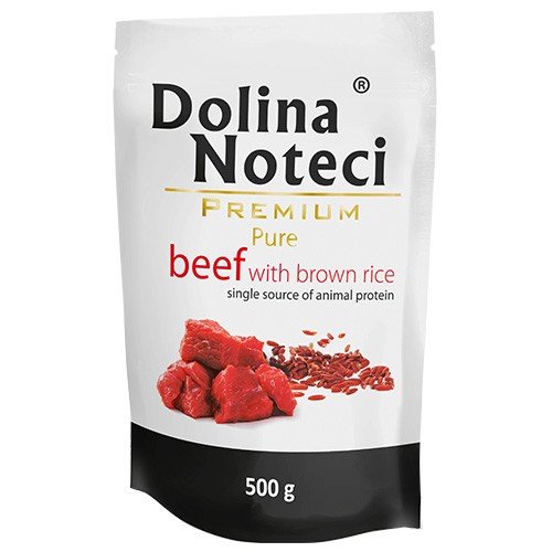 EAN 5902921301264 - Dolina Noteci 5902921301264 alimento húmedo para perros Ternera Adulto 500 g imagen 1