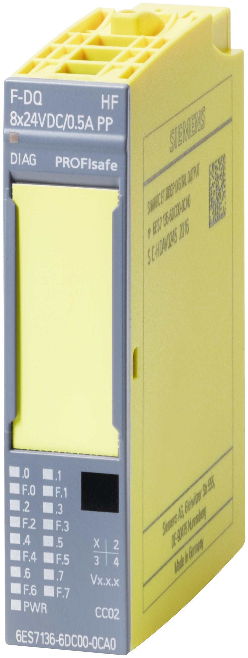 Siemens 6es7136-6dc00-0ca0 6es71366dc000ca0 Et 200sp F-Dq 8x