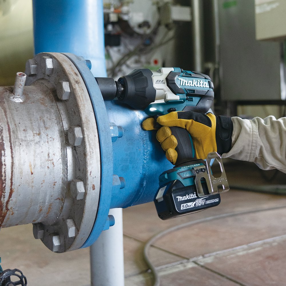 EAN 0197050001009 - Makita DTW1004Z atornilladora de impacto con batería 1/2" 2200 RPM 1050 Nm Negro, Turquesa 18 V imagen 18