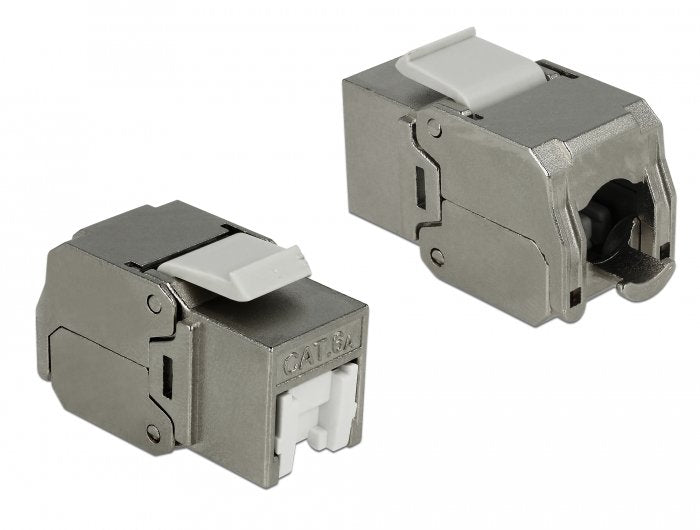 Keystone Modul Rj45 Buchse > Lsa Cat.6a Stp Staubschutz