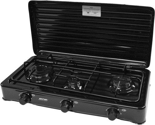 Mpm Smile-Kn-03/1kb Hob Black 60 Cm Placa De Gas 3 Zona(S)