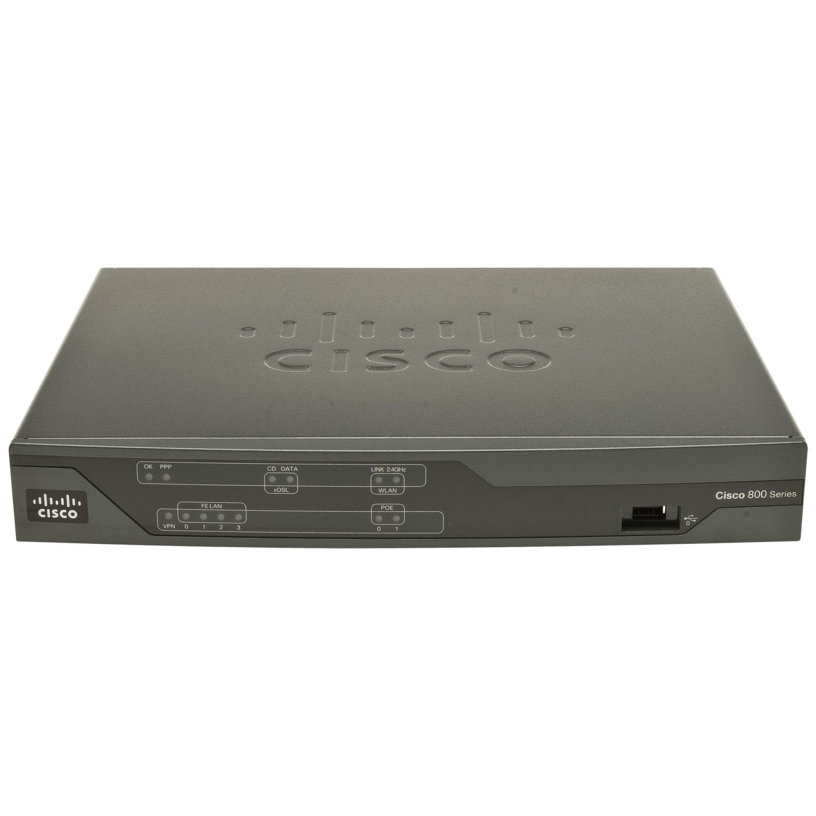 Cisco C886 Router Ethernet Rápido Negro