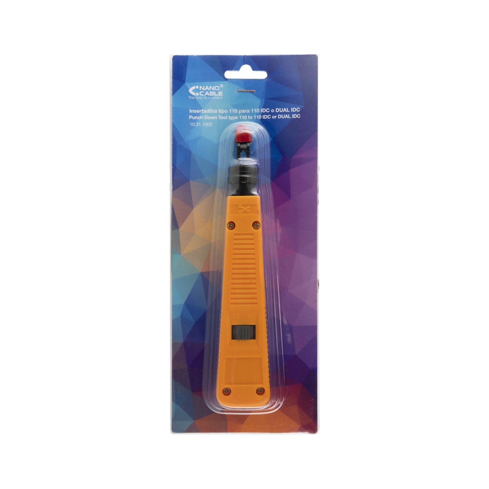 EAN 8433281005945 - Nanocable 10.31.1002 crimpadora Herramienta de inserción Gris, Naranja imagen 4