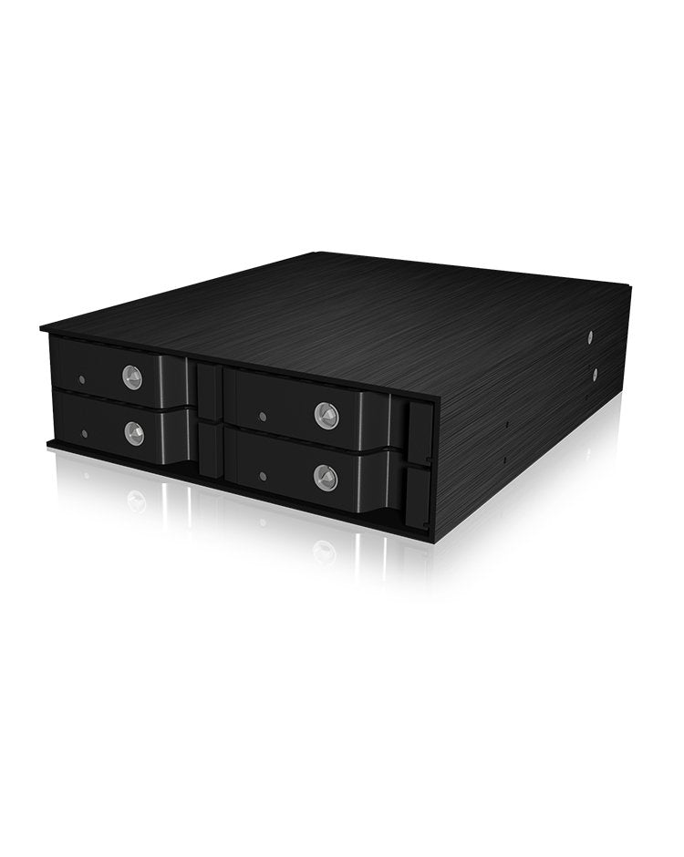 EAN 4250078188520 - ICY BOX IB-2240SSK 13,3 cm (5.25") Bandeja para disco duro Negro imagen 2