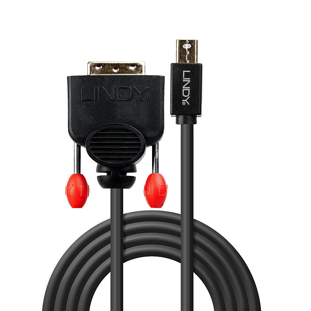 EAN 4002888419512 - Lindy 41951 adaptador de cable de vídeo 1 m Mini DisplayPort DVI-D Negro imagen 2