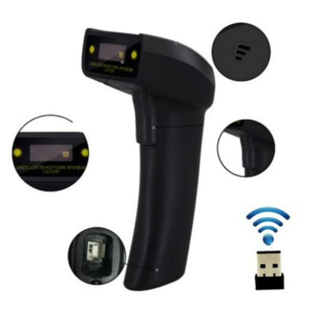 EAN 8436579984670 - Nilox NX-CSBT-2DU21 lector de código de barras Lector de códigos de barras portátil 1D/2D CMOS Negro imagen 3