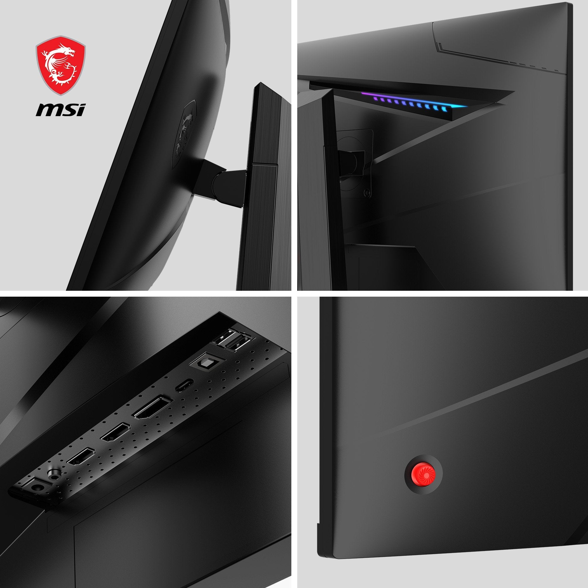 Monitor Gaming Msi Mag 274qrfde Qd E2 (27 Pulgadas), Negro, Wqhd, Rapid Ips, Hdr, Adaptive-Sync, Panel De 180hz 9s6-3cc29h-223