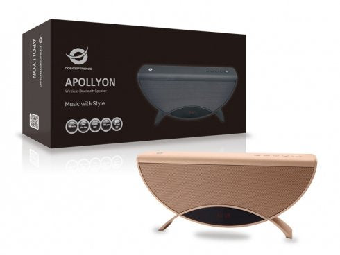 EAN 4015867203408 - Conceptronic APOLLYON01GL altavoz portátil o de fiesta Oro 10 W imagen 2