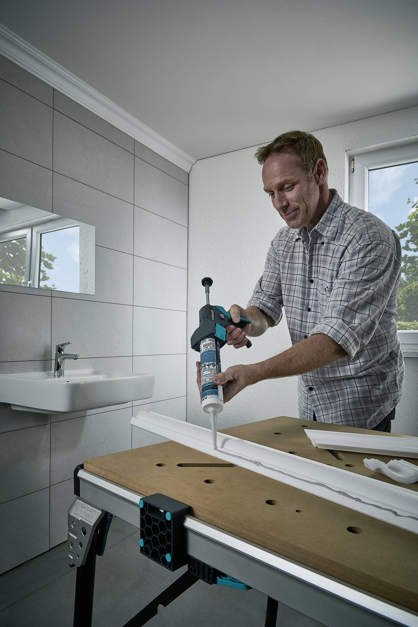 EAN 4006885435704 - wolfcraft GmbH 4357000 pistola de calafateo Pistola de calafateo de cartuchos imagen 5