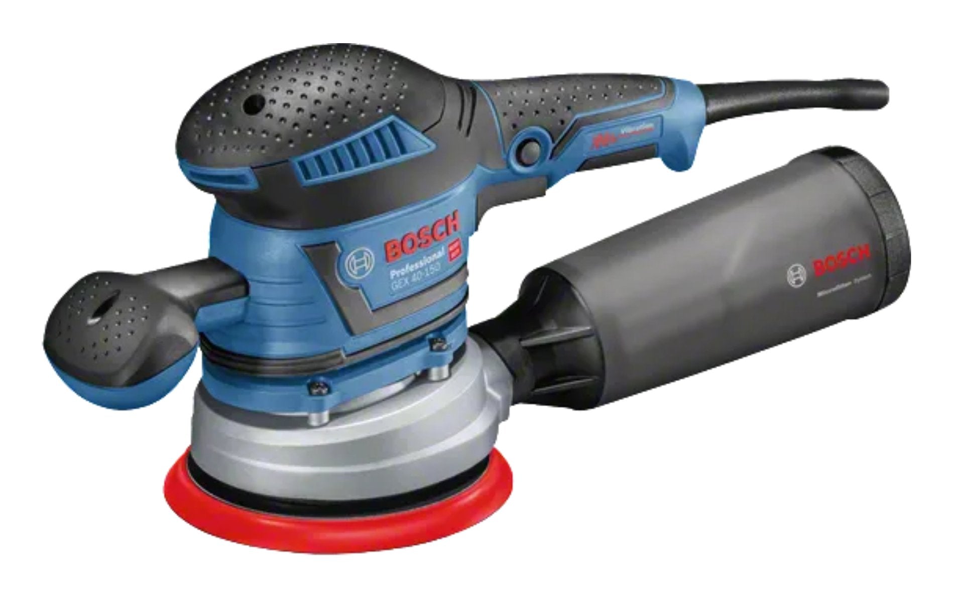 EAN 4059952528779 - Bosch GEX 40-150 Lijadora excéntrica 12000 RPM 24000 OPM Negro, Azul, Rojo 400 W imagen 1