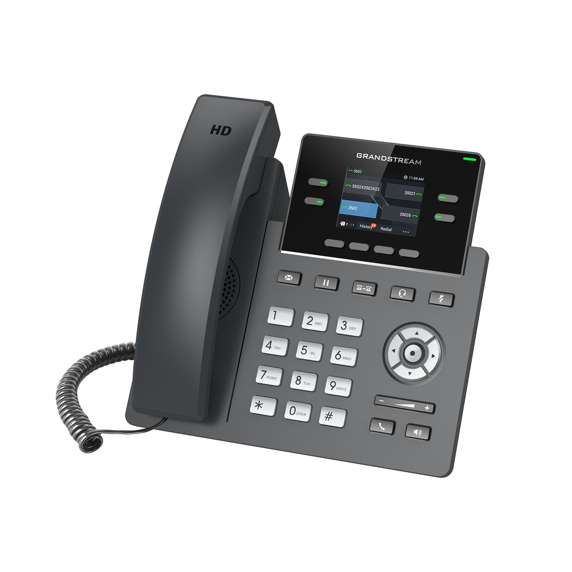 EAN 0000085171800 - Grandstream Networks GRP2612W teléfono IP Negro 2 líneas TFT Wifi imagen 2