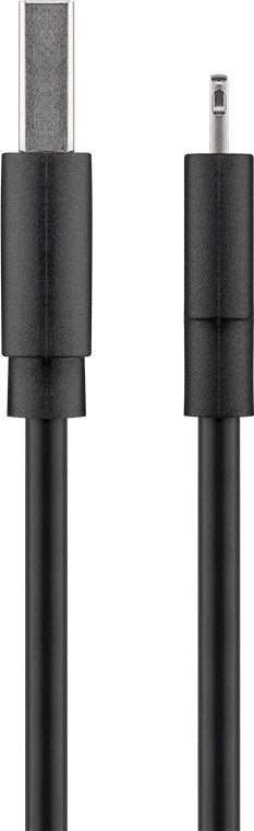 Cable Adaptador De Goobay Usb 2.0, Plug-A Plano> Enchufe De Relámpago, 1 Metro 63523