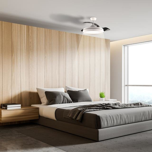 Ventilador Techo Cecotec Energysilence Aero 4280 Invisible Blanco