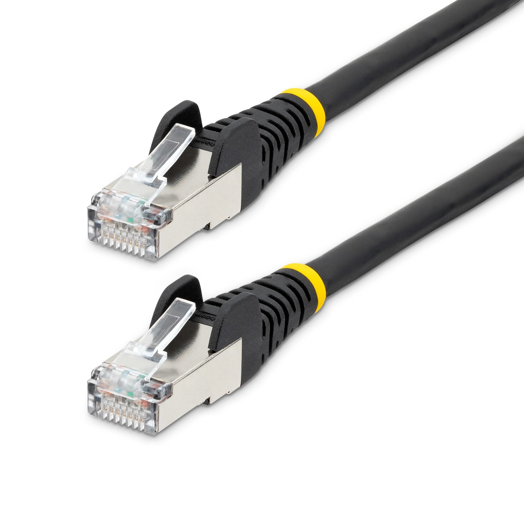 Cable 5m Ethernet Cat6a Negro