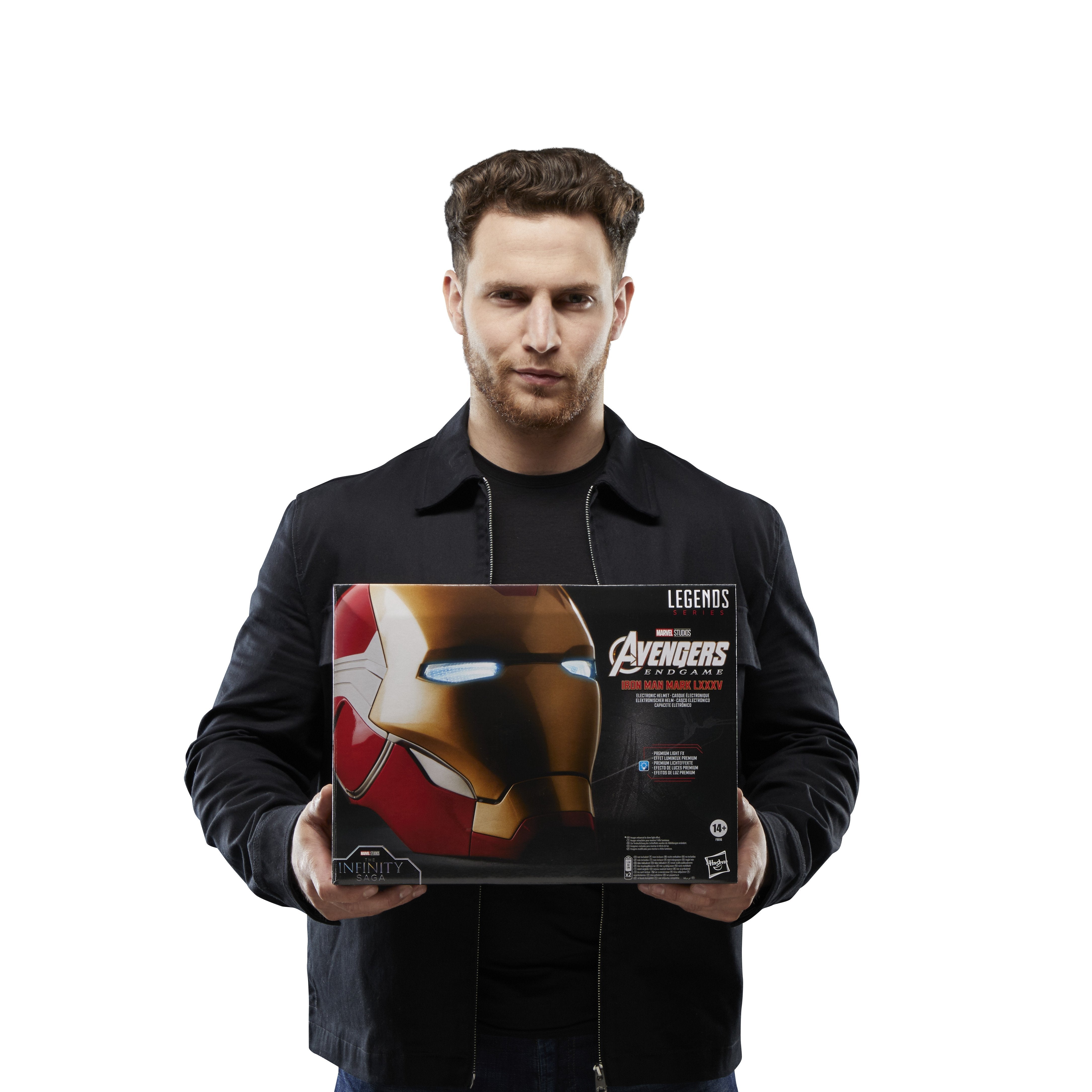 Cásco Electrónico Hasbro Marvel Legends Series Avengers Endgame Iron Man Mark Lxxxv