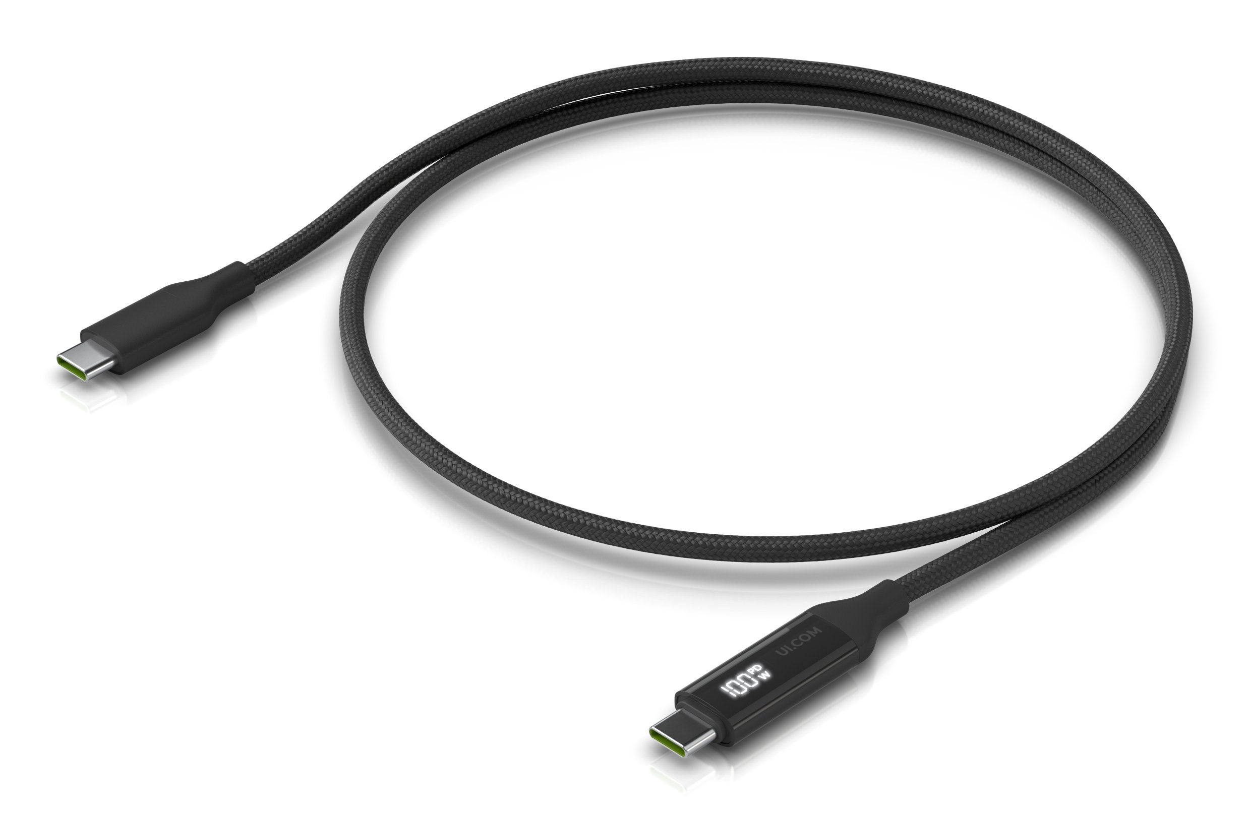 EAN 0810084698891 - Ubiquiti UACC-Cable-USB-100W-1M-BK cable USB USB C Negro, Gris imagen 1