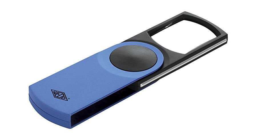 Wedo Lupe Eckig Beleuchtet Incl. Batterien Swing It Sb Azul