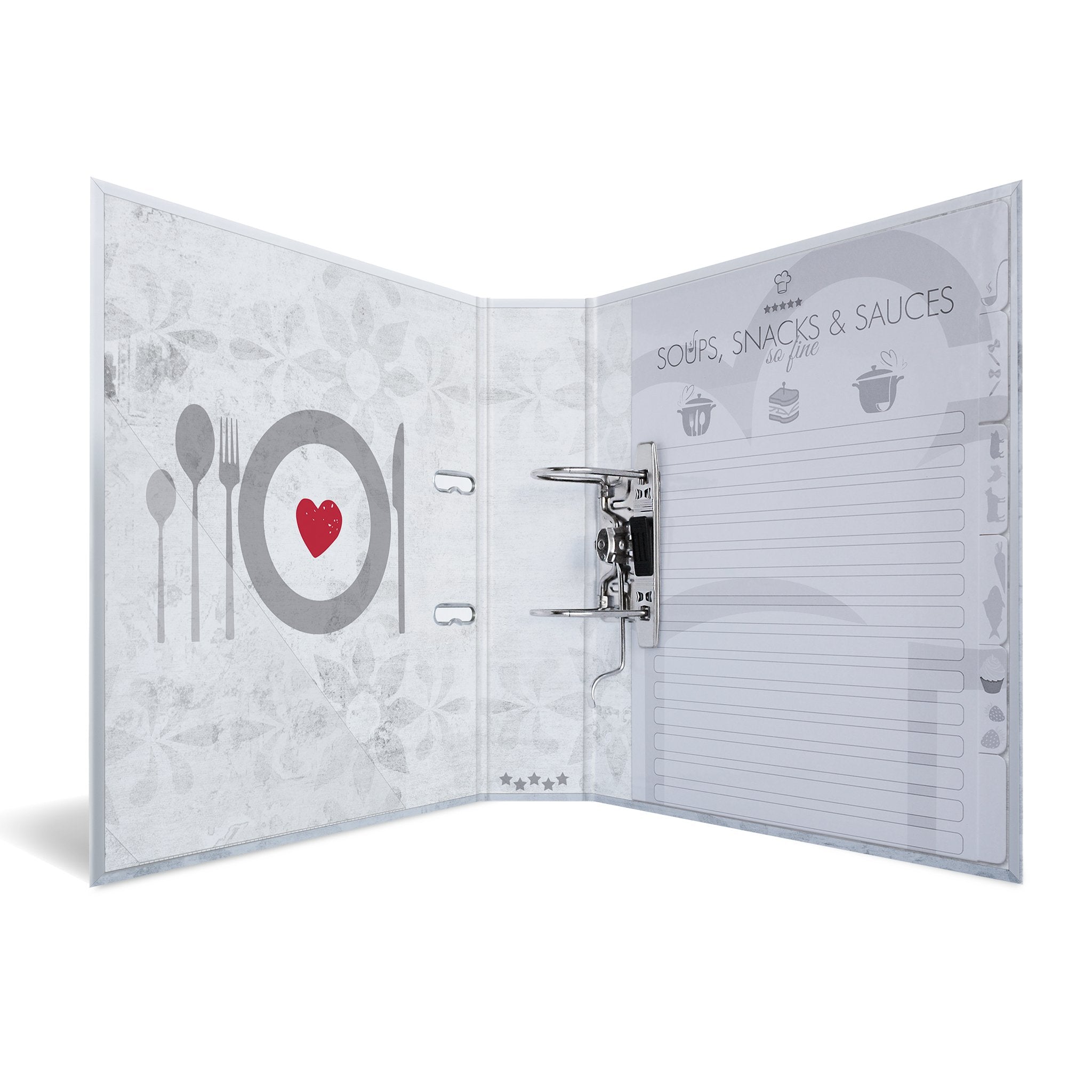 EAN 4008705196697 - HERMA 19669 carpeta de cartón A4 Oro, Rojo, Blanco imagen 3