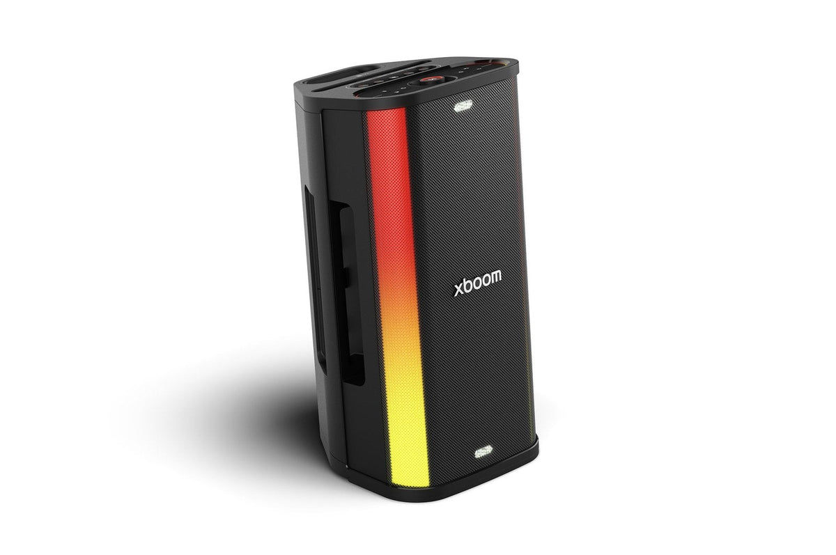 Altavoz De Gran Potencia Lg Xboom Stage 501 Ai 220 W Batería 25h Autonomía Bluetooth Luces Led Efectos Dj Karaoke Efectos De Voz Ipx4 Negro