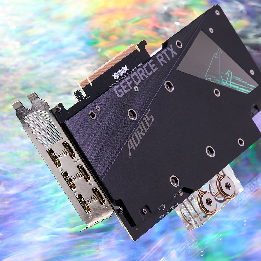 Vga Gbt Rtx3080 10gb Xtreme Waterforce Wb 10g