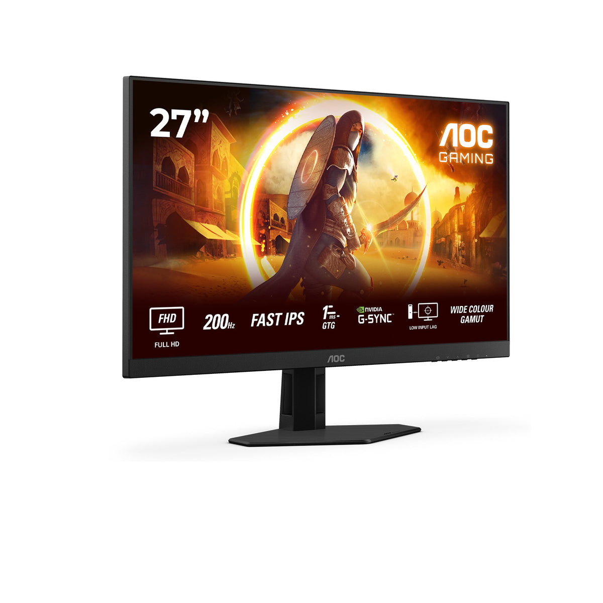 EAN 4038986183000 - AOC G4 27G4HRE pantalla para PC 68,6 cm (27") 1920 x 1080 Pixeles Full HD LED Negro, Rojo imagen 2