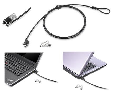 EAN 0132017936239 - Lenovo 57Y4303 cable antirrobo Negro, Plata 1,52 m imagen 1